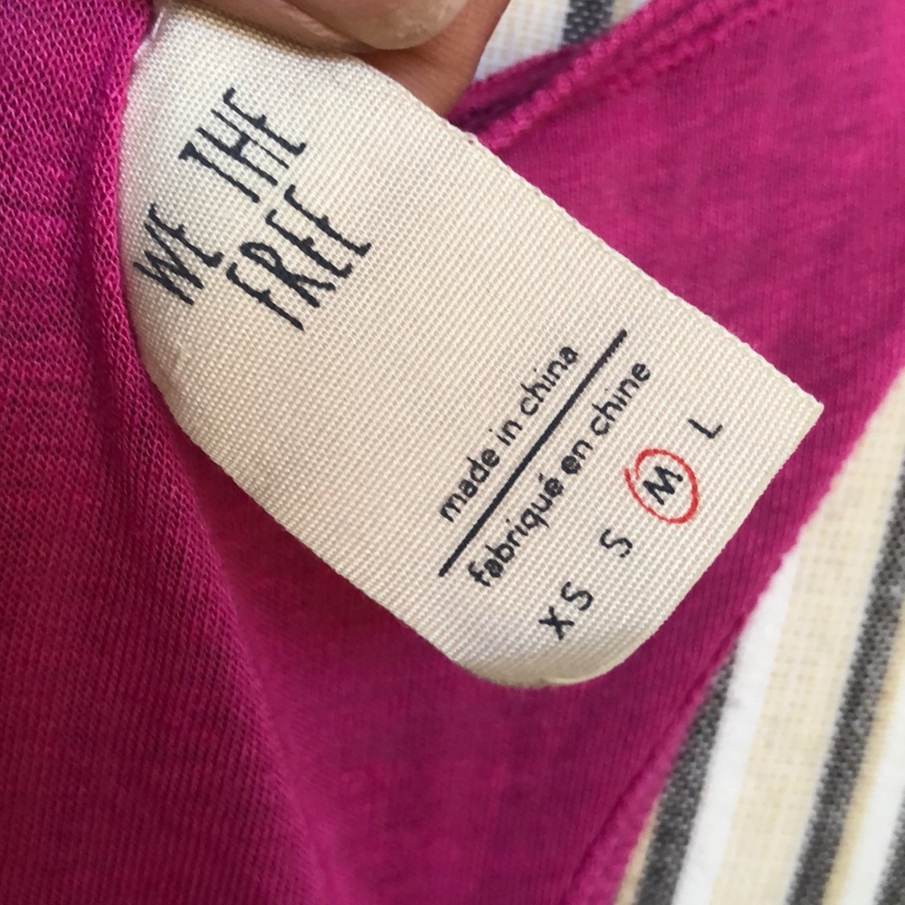 NWOT We the Free Pink Tank Top - Picture 7 of 8